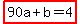highlight%2890a%2Bb=4%29