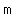 m